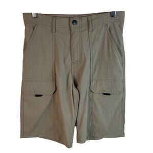 Wrangler Khaki Color Youth Cargo Shorts Size14